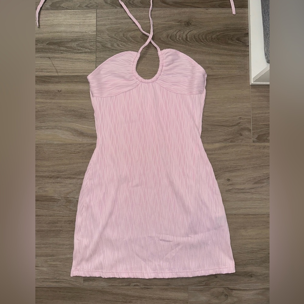 Pink Mini Dress
